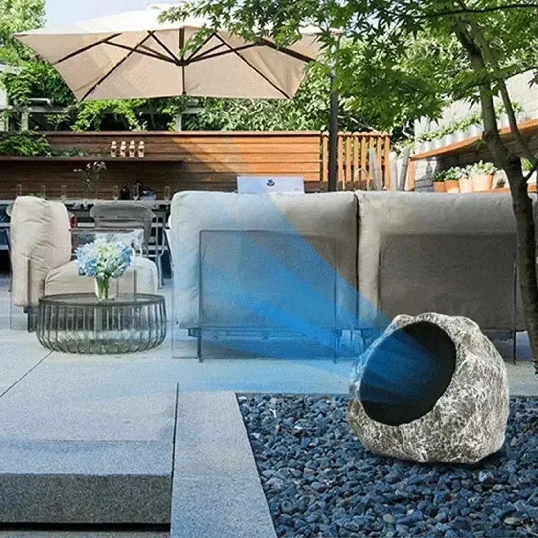 LarnClis Realistic Rock Design Blends Naturally Into Any Garden Or Outdoor Space