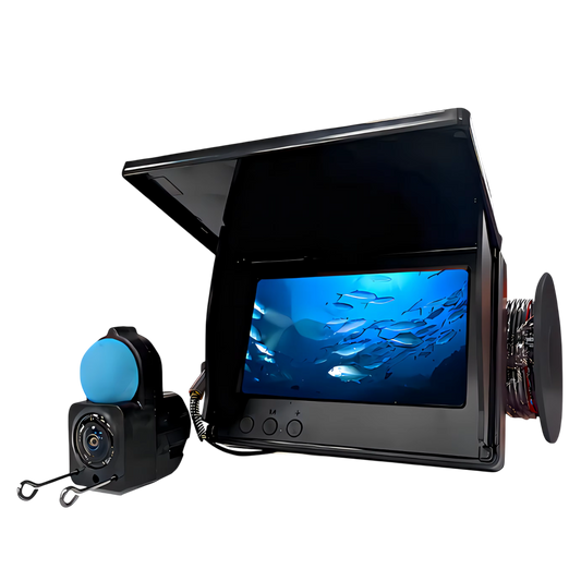 LenWatis 1080P HD Fishing System – 30m Durable Cable, Infrared Night Vision & 4.3" Monitor
