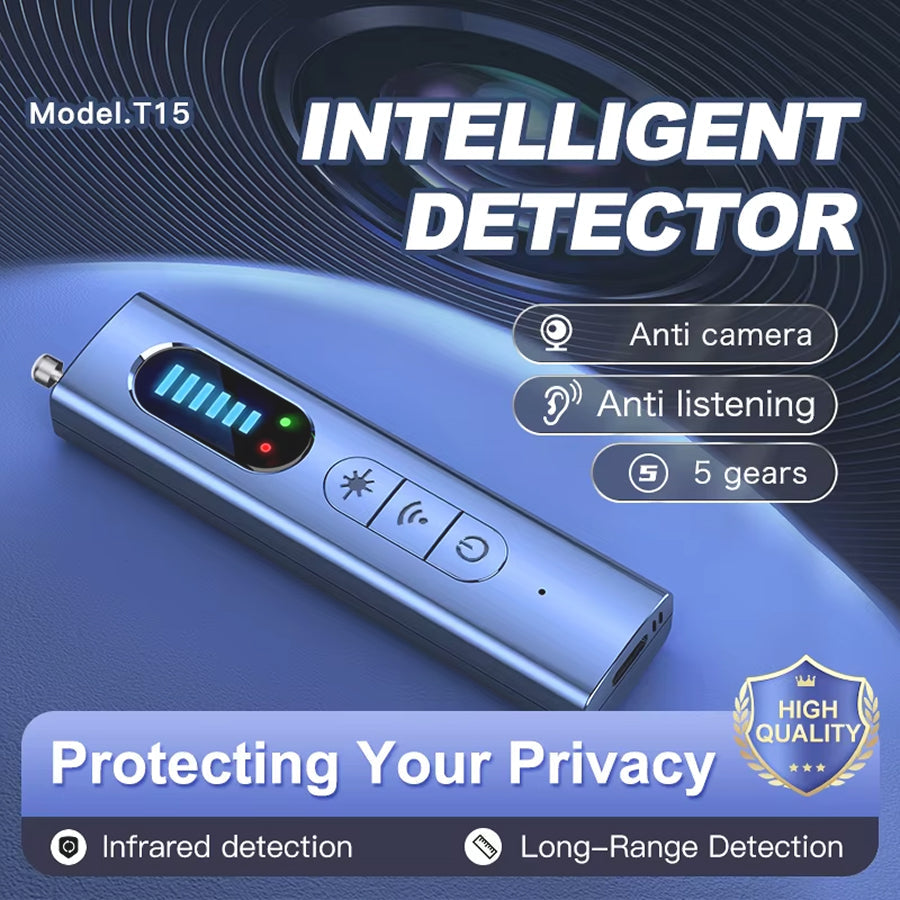 LensDtec Hidden Camera Detector – Professional RF Signal Scanner, Infrared Finder & GPS Tracker