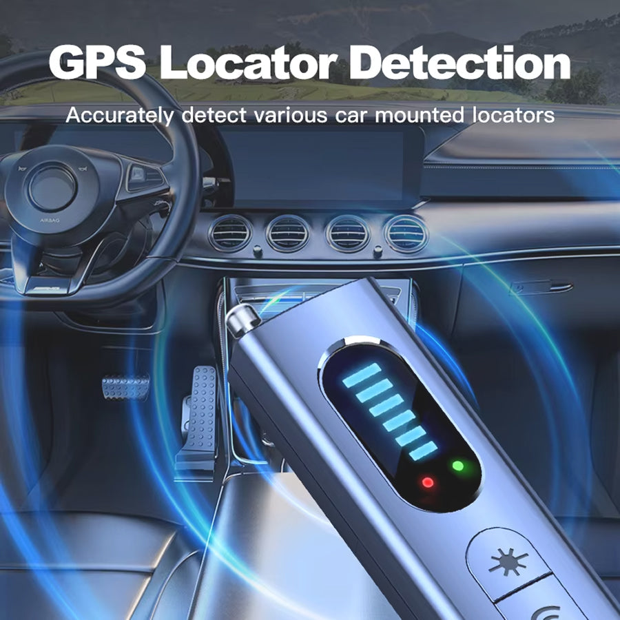LensDtec Hidden Camera Detector – Professional RF Signal Scanner, Infrared Finder & GPS Tracker