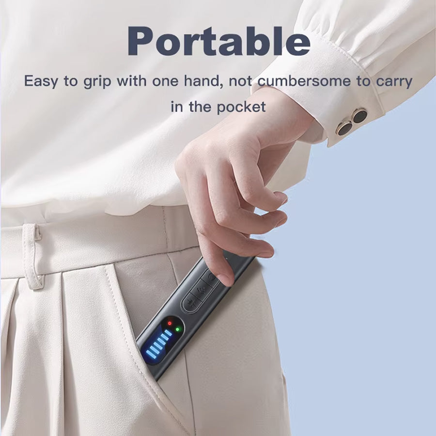 LensDtec Hidden Camera Detector – Professional RF Signal Scanner, Infrared Finder & GPS Tracker