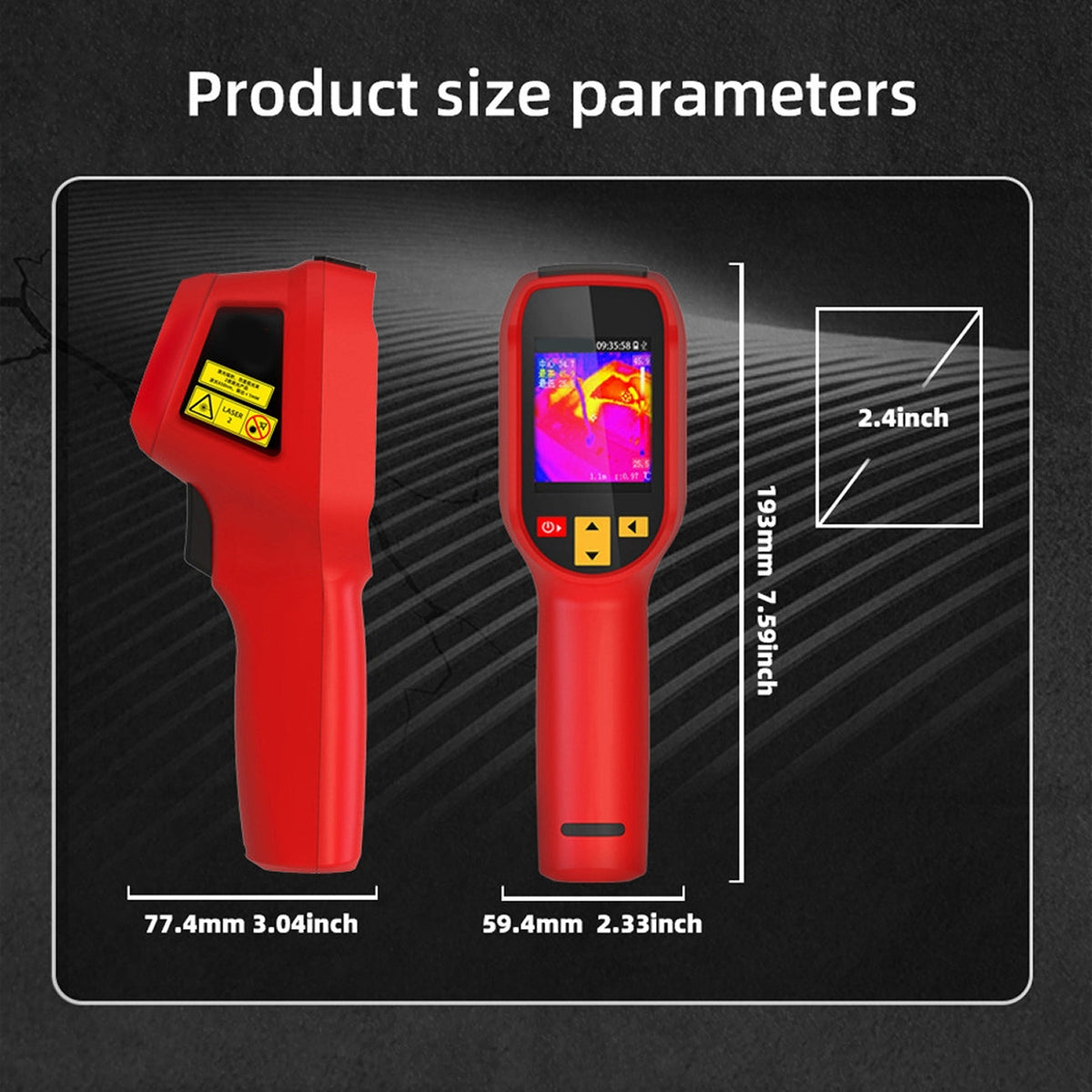 LensFlaro Thermal Imaging Camera 240x240 Resolution