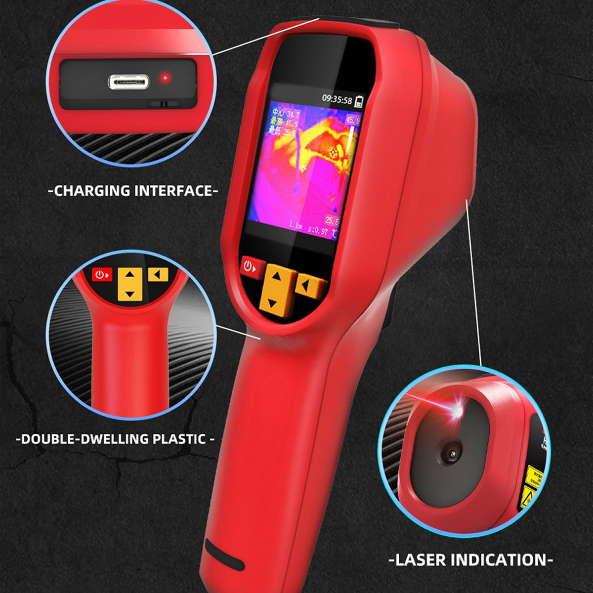 LensFlaro Thermal Imaging Camera 240x240 Resolution