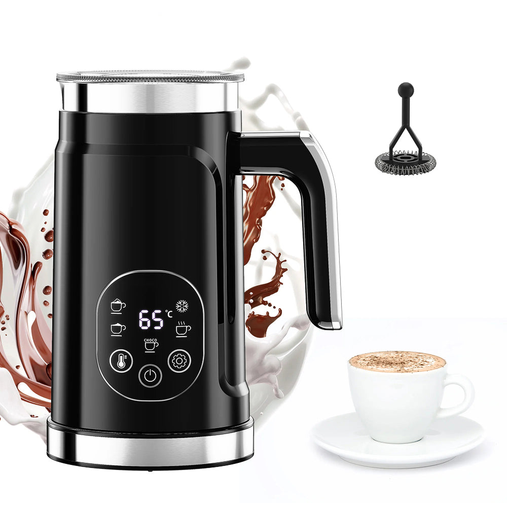 LicoBash Five Modes: Hot Dense Foam, Hot Airy Foam, Warm Chocolate Milk, Warm Milk, Cold Thin Foam