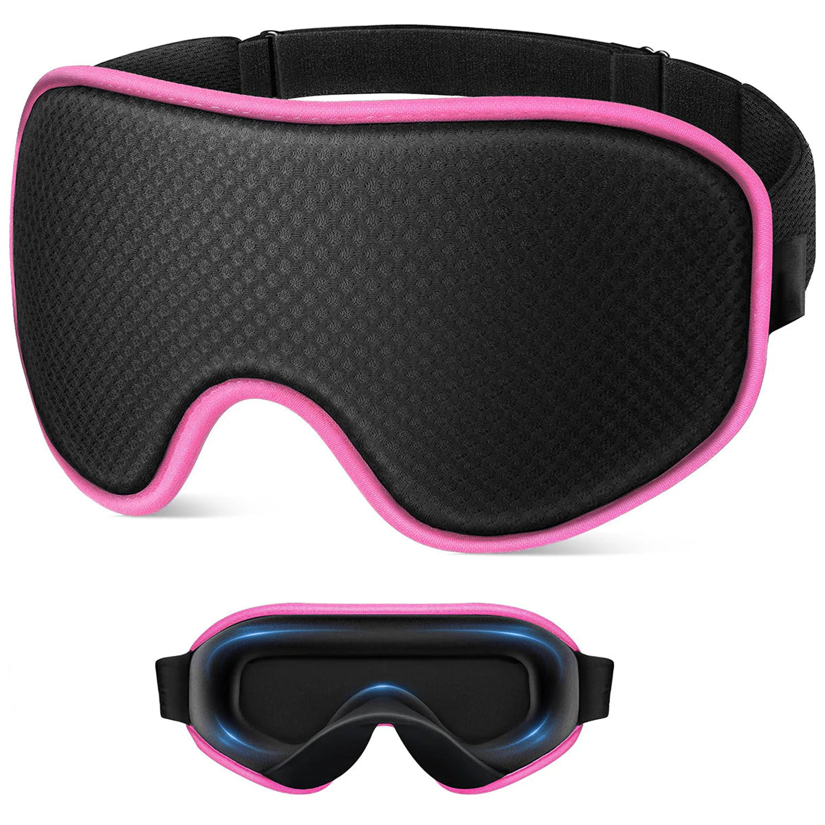 LicoMixxi Cooling Eye Mask 3D 100% Light Blocking Cold Gel Ice Sleep Wrap