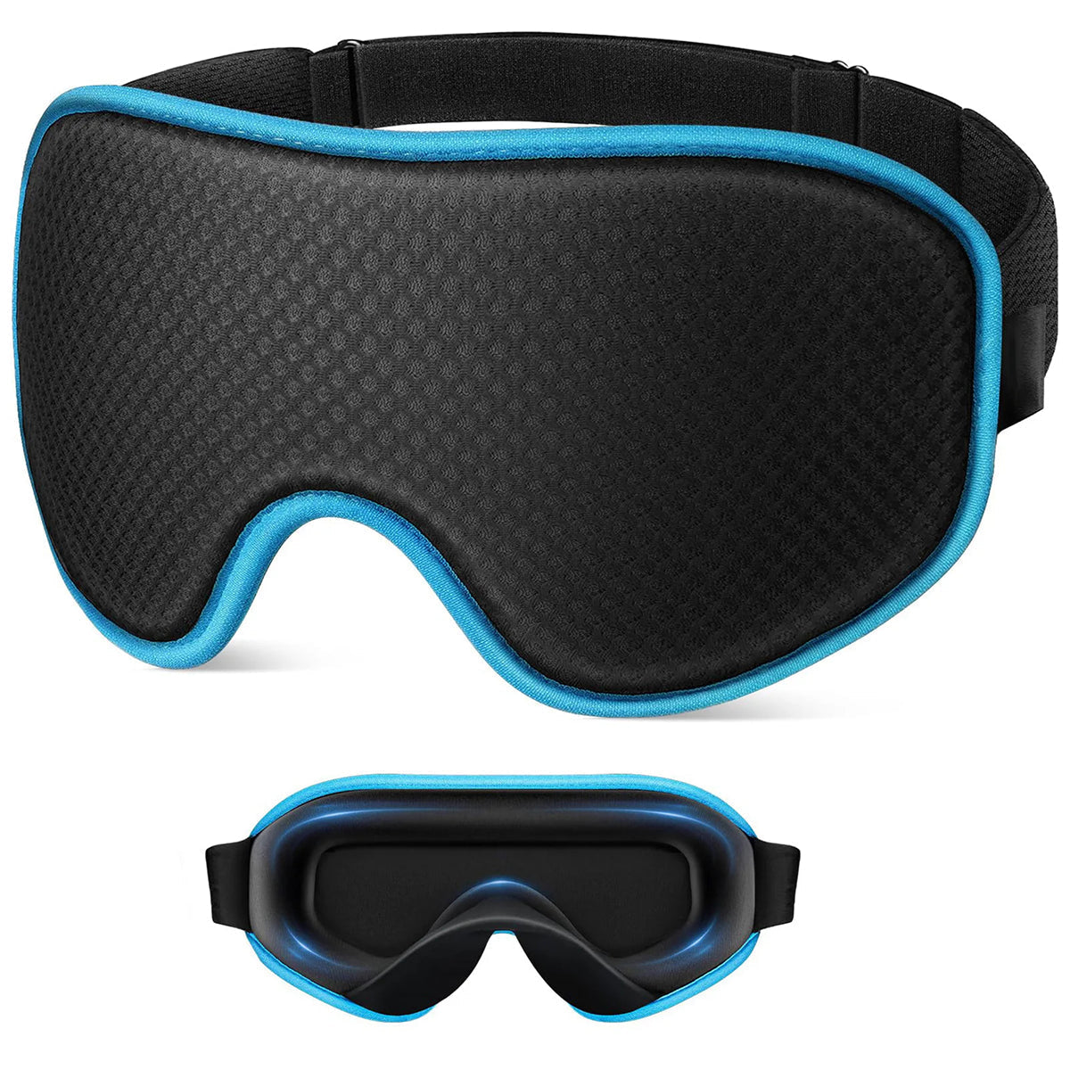 LicoMixxi Cooling Eye Mask 3D 100% Light Blocking Cold Gel Ice Sleep Wrap