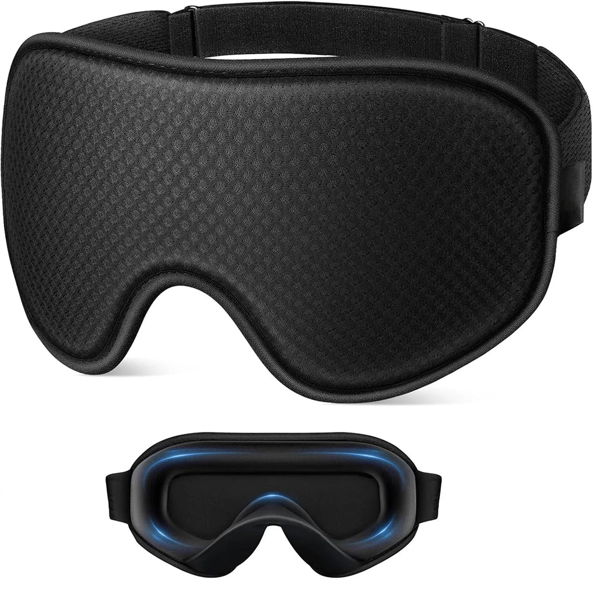 LicoMixxi Cooling Eye Mask 3D 100% Light Blocking Cold Gel Ice Sleep Wrap