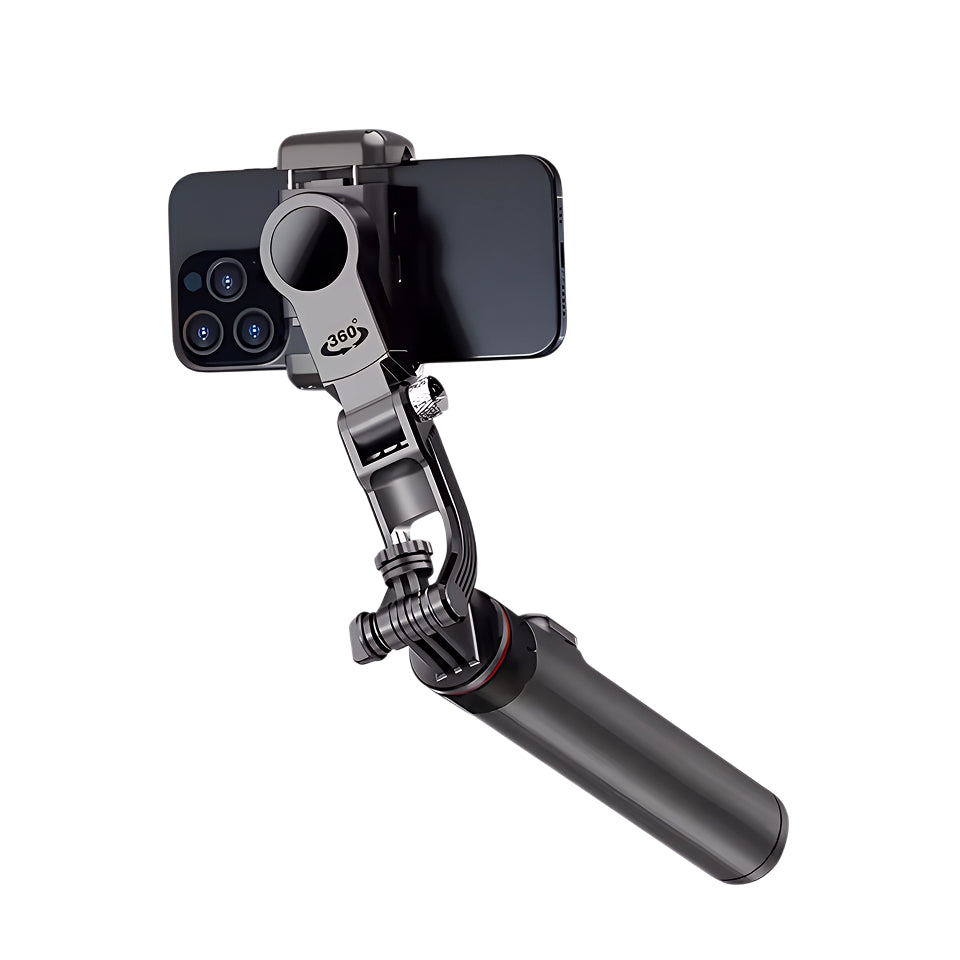 LixGimix 3-Axis Smartphone Gimbal – Face Tracking, Inception Mode & Foldable Stabilizer Design