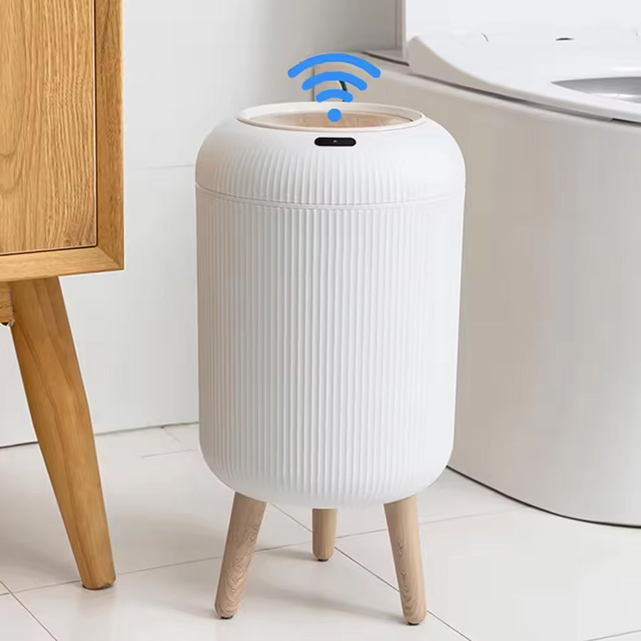MaliPoxu 13-Gallon Smart Trash Can – Motion Sensor Lid, Odor-Filter System & Stainless Steel Finish