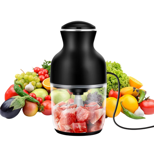 MeaviMax Home Meat Grinder – Heavy Duty Stainless Steel, 3 Sizes Mincing Plates & Sausage Kit