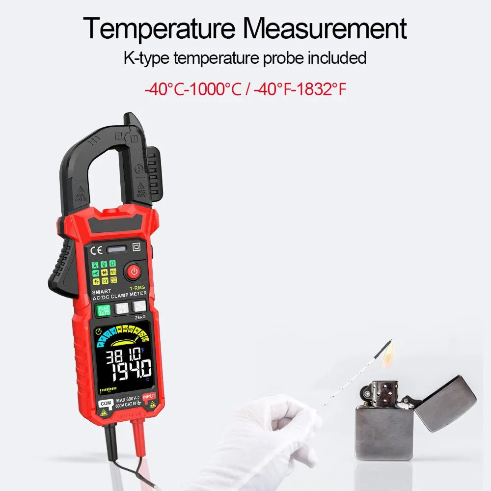 MereiCeci True RMS & 6000 Counts Maximum Precision Display