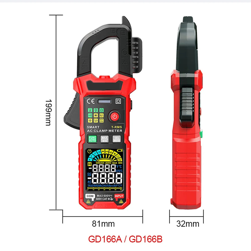 MereiCeci True RMS & 6000 Counts Maximum Precision Display