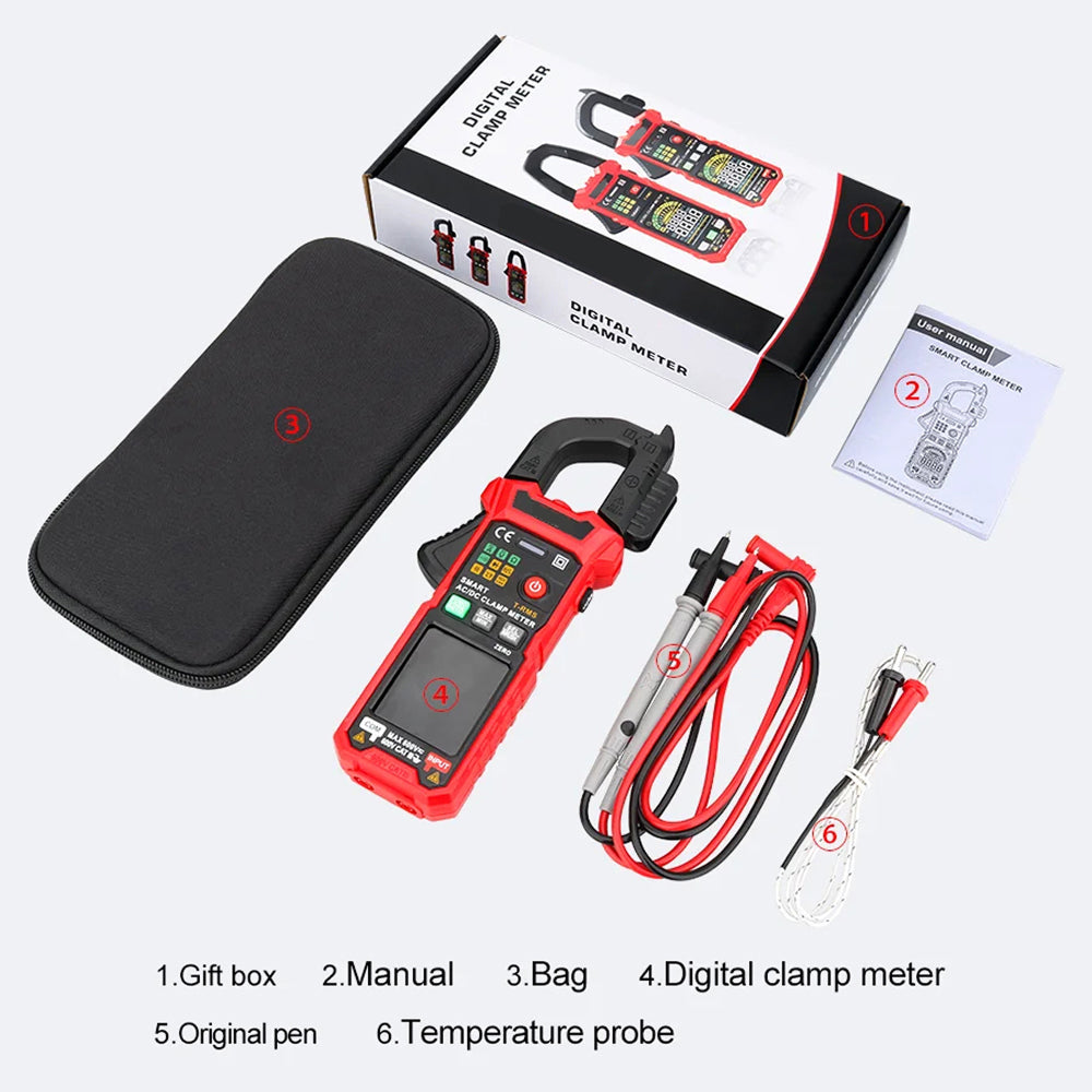 MereiCeci True RMS & 6000 Counts Maximum Precision Display