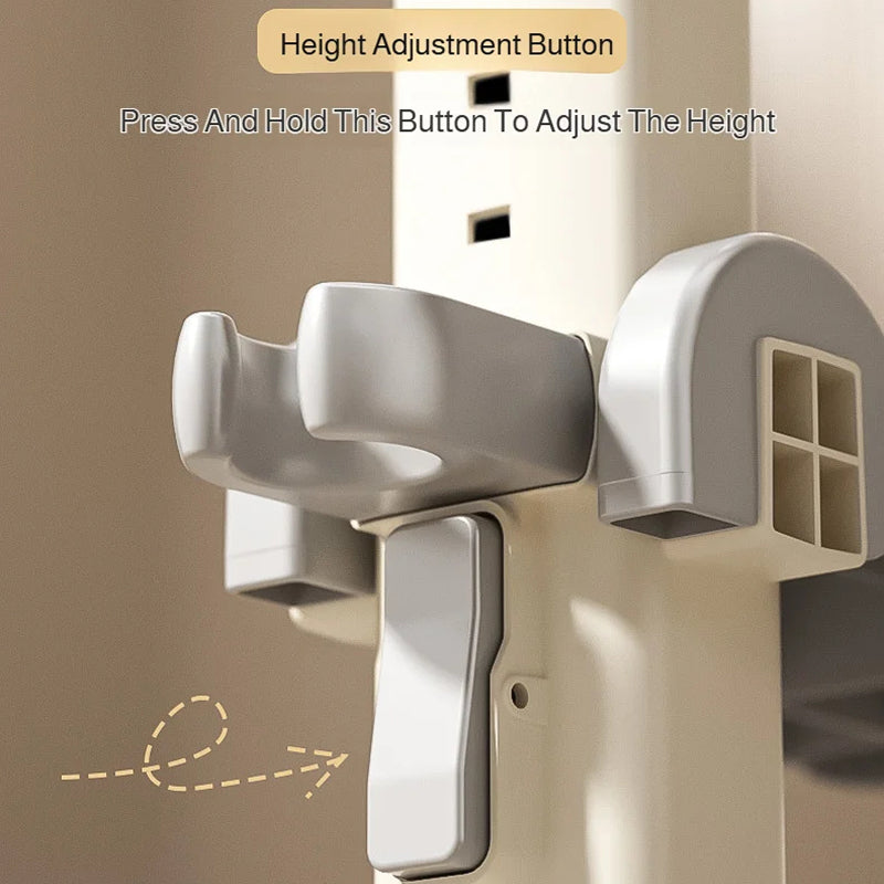 MinosBath Semi-Automatic Locking Handrail Wraps Securely Around Child For Slip Prevention