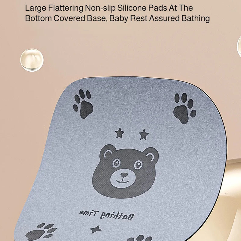 MinosBath Semi-Automatic Locking Handrail Wraps Securely Around Child For Slip Prevention