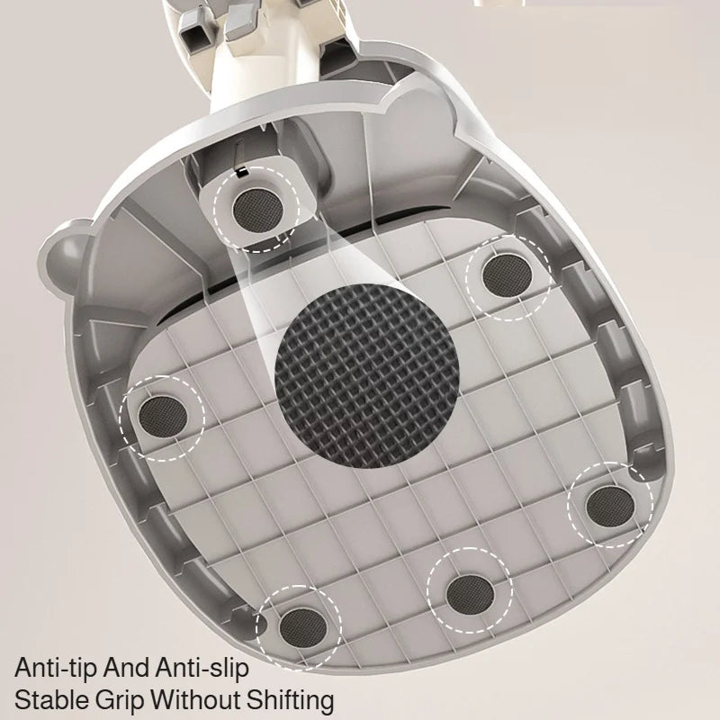 MinosBath Semi-Automatic Locking Handrail Wraps Securely Around Child For Slip Prevention