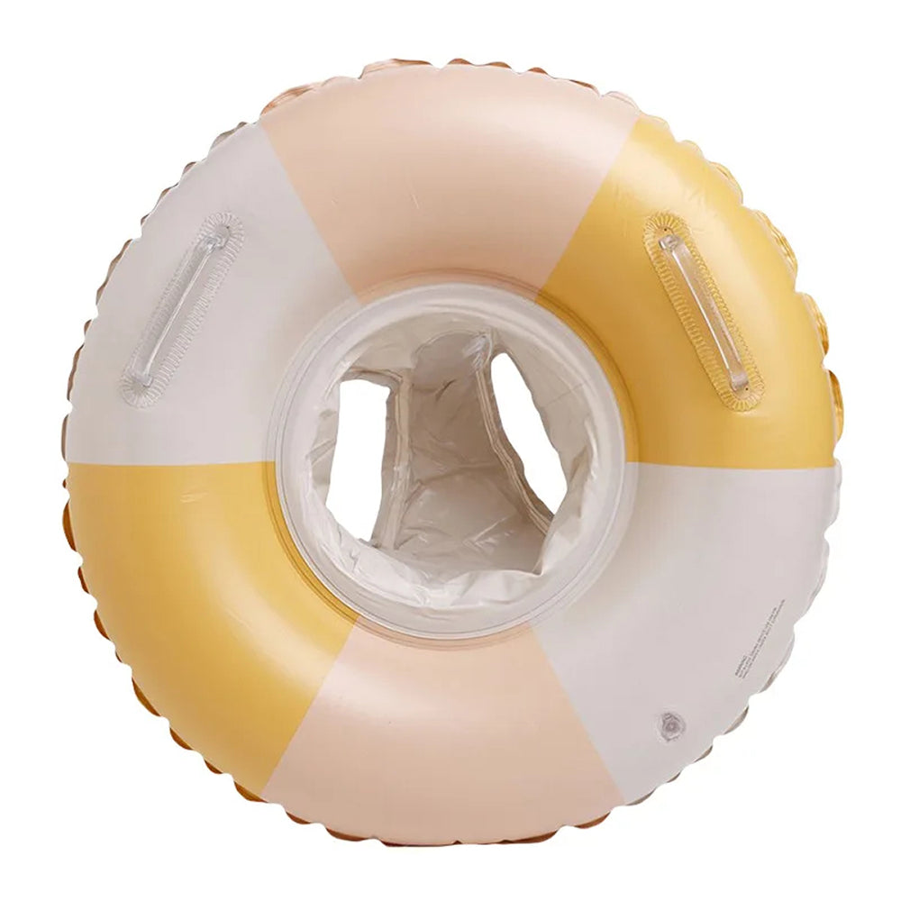 MofisCox Smart Baby Swimming Float – Anti-Flip Safety Canopy, Dual Inflation Chambers & Skin-Friendly Material