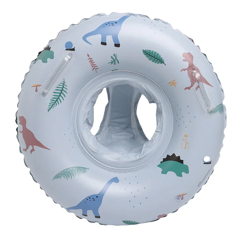 MofisCox Smart Baby Swimming Float – Anti-Flip Safety Canopy, Dual Inflation Chambers & Skin-Friendly Material
