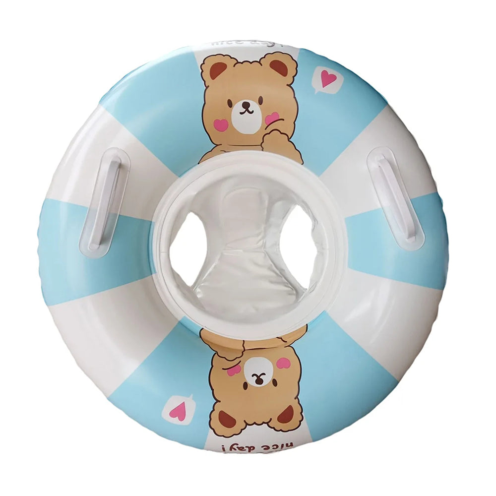 MofisCox Smart Baby Swimming Float – Anti-Flip Safety Canopy, Dual Inflation Chambers & Skin-Friendly Material