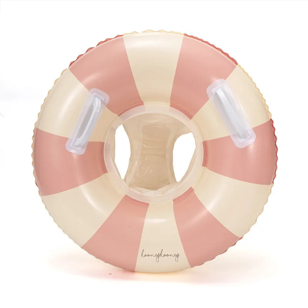 MofisCox Smart Baby Swimming Float – Anti-Flip Safety Canopy, Dual Inflation Chambers & Skin-Friendly Material