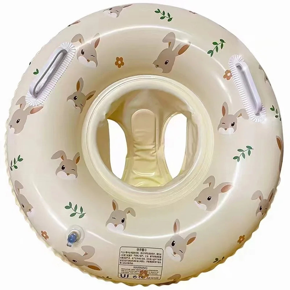 MofisCox Smart Baby Swimming Float – Anti-Flip Safety Canopy, Dual Inflation Chambers & Skin-Friendly Material