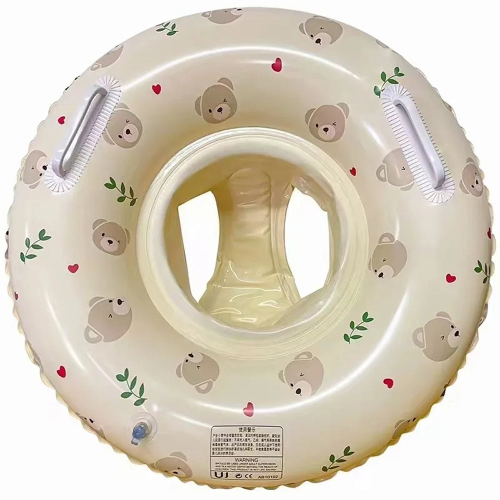 MofisCox Smart Baby Swimming Float – Anti-Flip Safety Canopy, Dual Inflation Chambers & Skin-Friendly Material