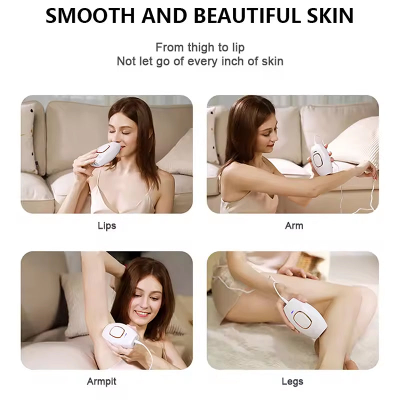 MovixLin IPL Laser Hair Removal Handset for Permanent Smooth Skin