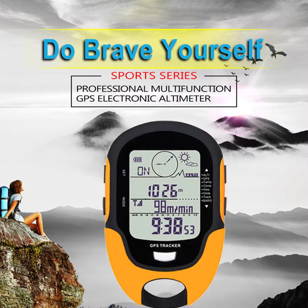 NavieGeo Handheld GPS Navigator – High-Sensitivity GLONASS, IPX7 Waterproof & Pre-loaded Maps