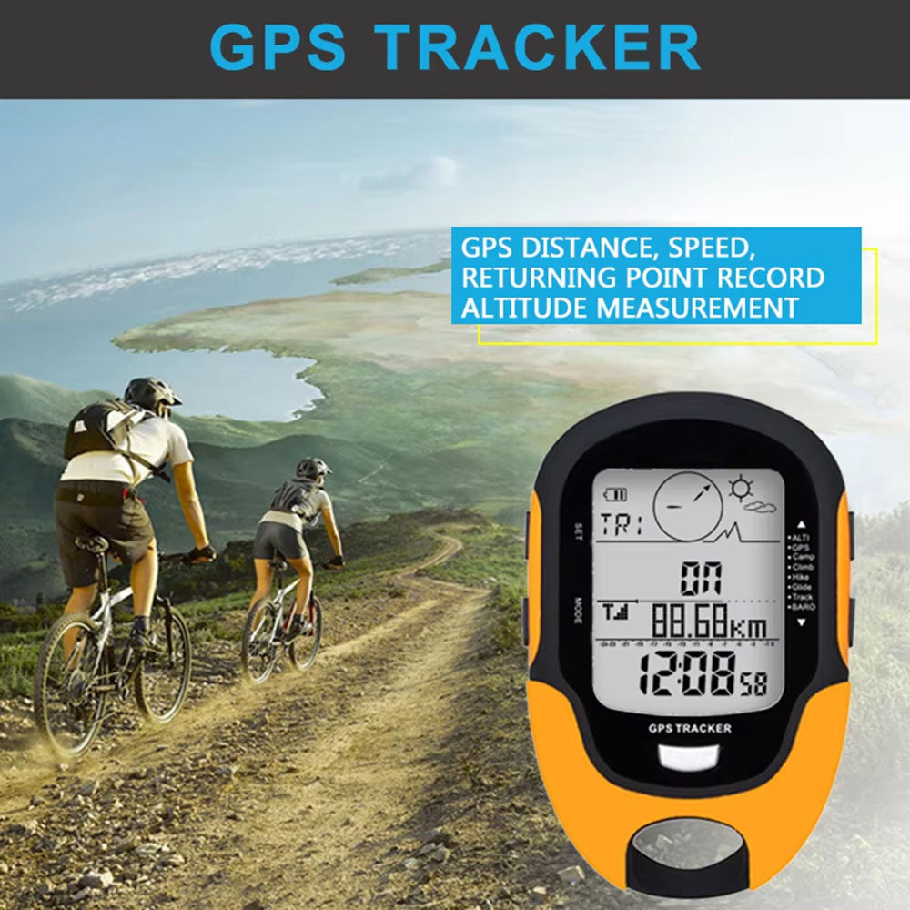 NavieGeo Handheld GPS Navigator – High-Sensitivity GLONASS, IPX7 Waterproof & Pre-loaded Maps