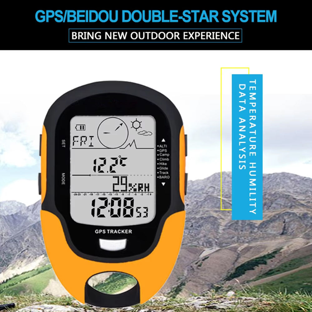 NavieGeo Handheld GPS Navigator – High-Sensitivity GLONASS, IPX7 Waterproof & Pre-loaded Maps