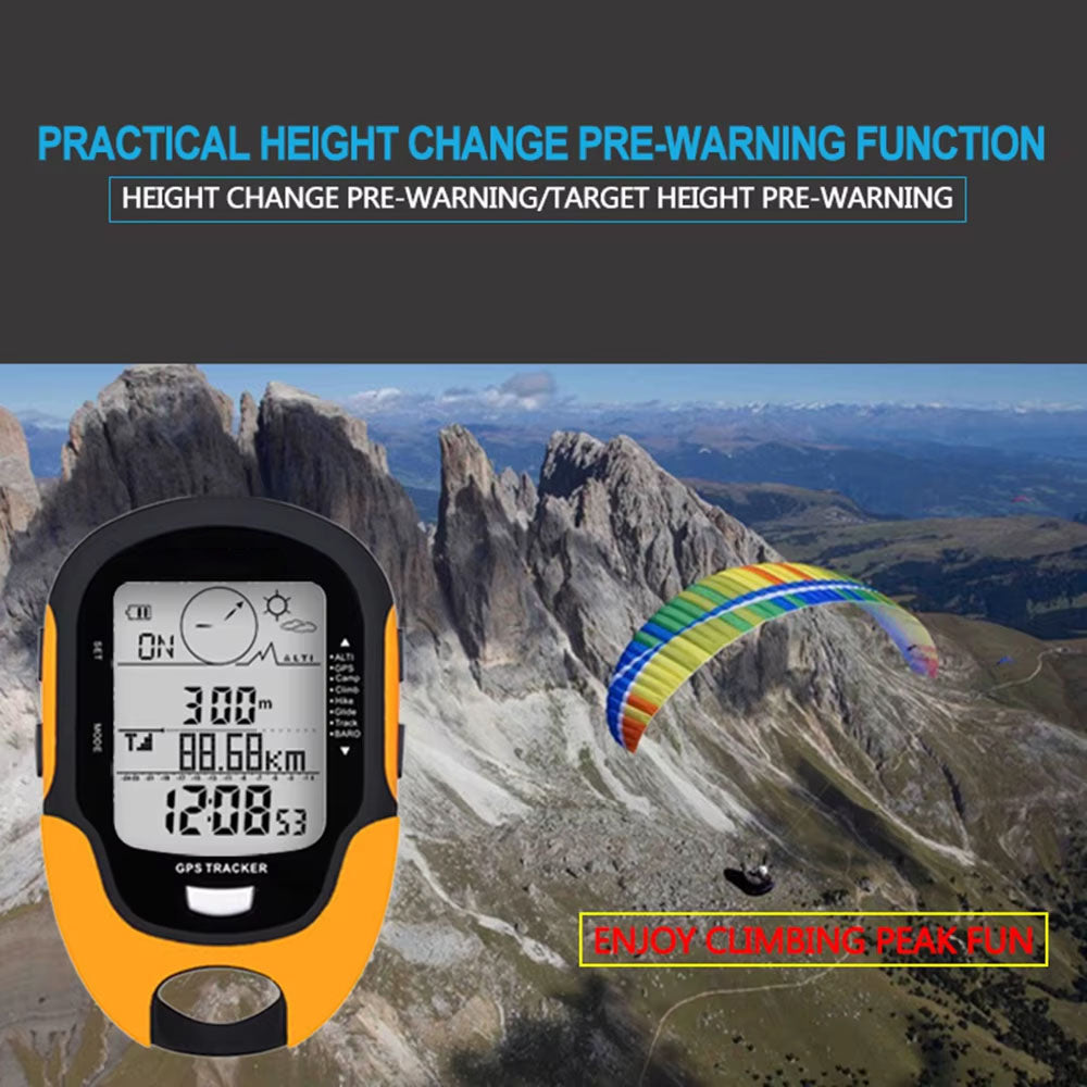NavieGeo Handheld GPS Navigator – High-Sensitivity GLONASS, IPX7 Waterproof & Pre-loaded Maps