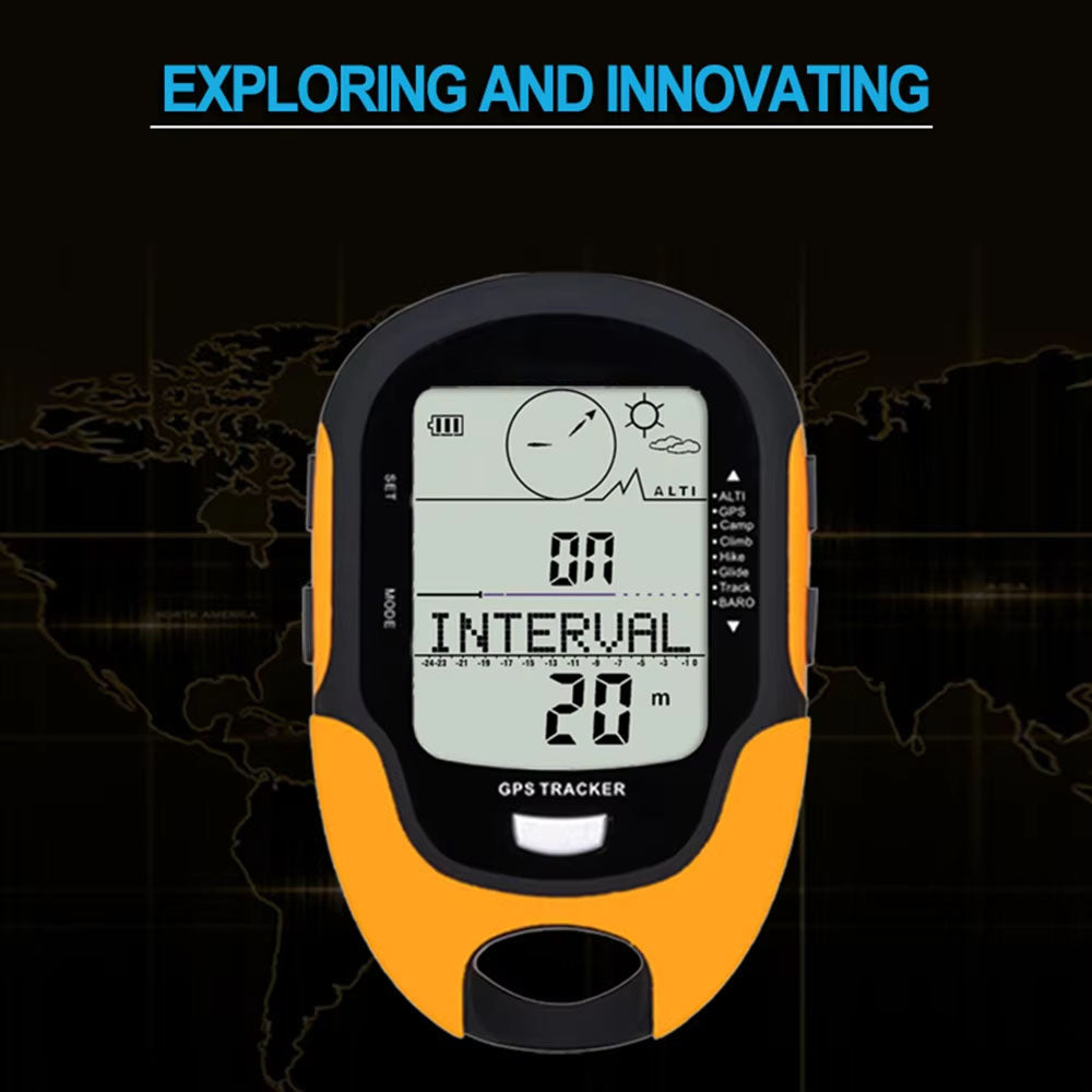 NavieGeo Handheld GPS Navigator – High-Sensitivity GLONASS, IPX7 Waterproof & Pre-loaded Maps