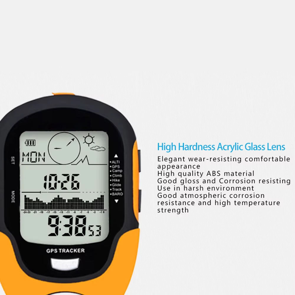 NavieGeo Handheld GPS Navigator – High-Sensitivity GLONASS, IPX7 Waterproof & Pre-loaded Maps