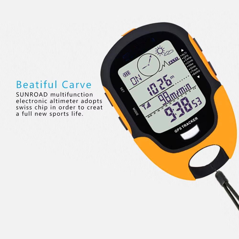 NavieGeo Handheld GPS Navigator – High-Sensitivity GLONASS, IPX7 Waterproof & Pre-loaded Maps