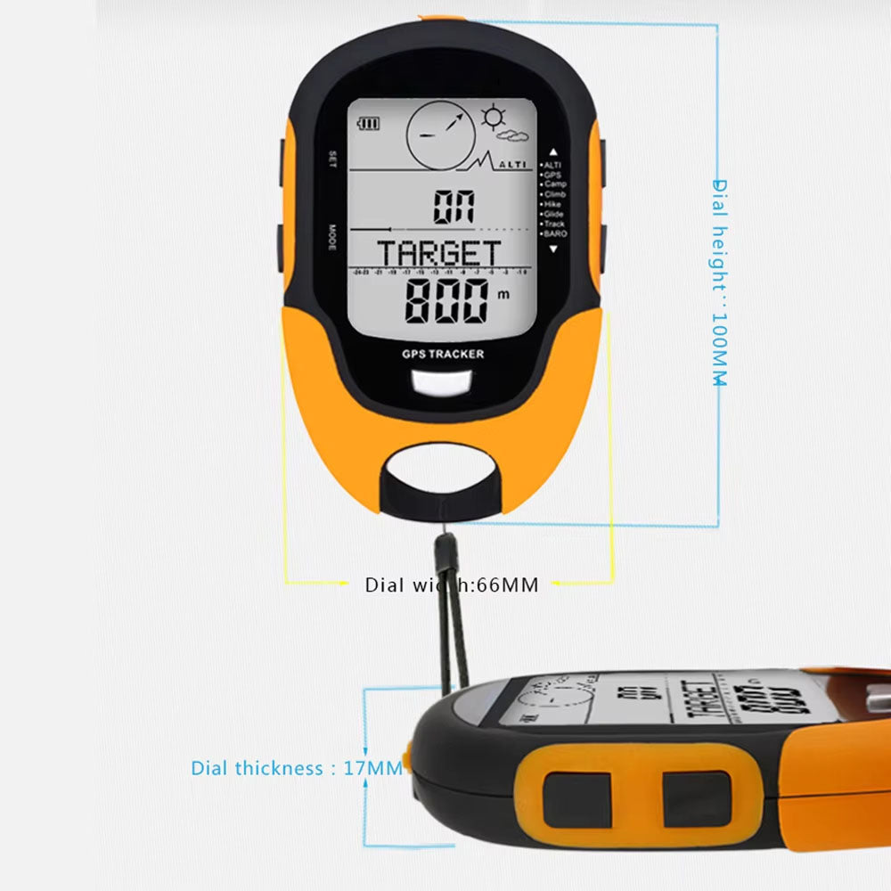 NavieGeo Handheld GPS Navigator – High-Sensitivity GLONASS, IPX7 Waterproof & Pre-loaded Maps