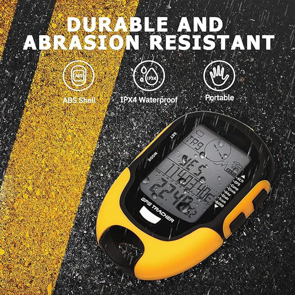 NavieGeo Handheld GPS Navigator – High-Sensitivity GLONASS, IPX7 Waterproof & Pre-loaded Maps
