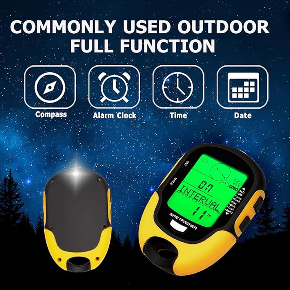 NavieGeo Handheld GPS Navigator – High-Sensitivity GLONASS, IPX7 Waterproof & Pre-loaded Maps