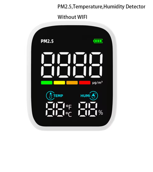 Tilleroic Air Quality & VOC Detector with Wi-Fi Monitoring