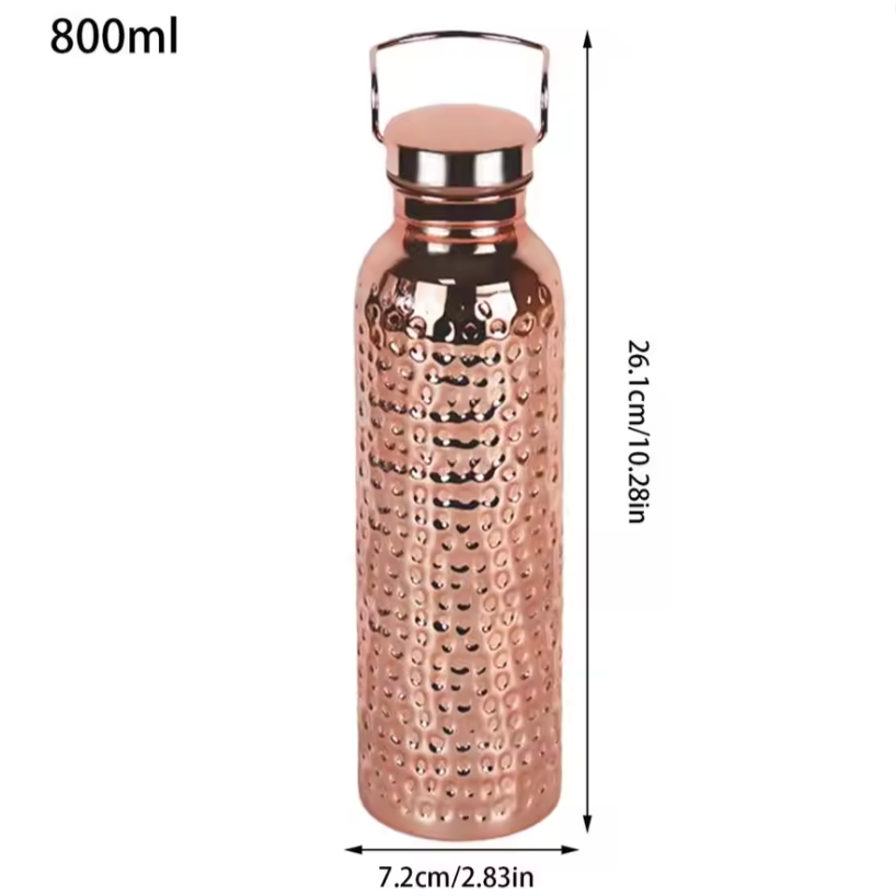 BottleRost 800ml Capacity In 1.0mm Thick 304 Stainless Steel