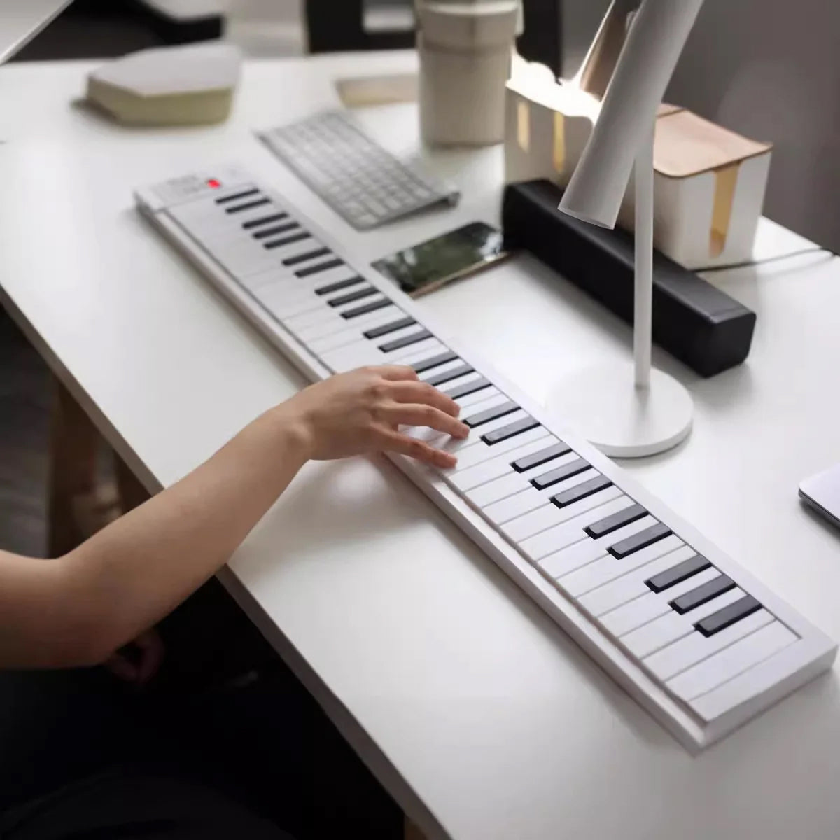 NoteArop 61-Key Portable Keyboard – Intelligent Teaching Mode, Built-in Speakers & Record Function