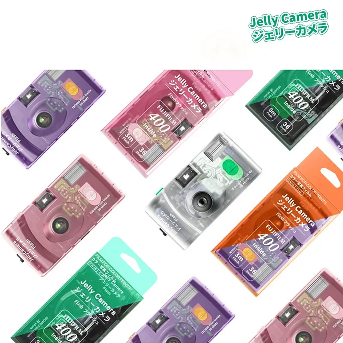 Capture Nostalgic 90s Aesthetic with the OrlanWob Transparent Disposable Camera