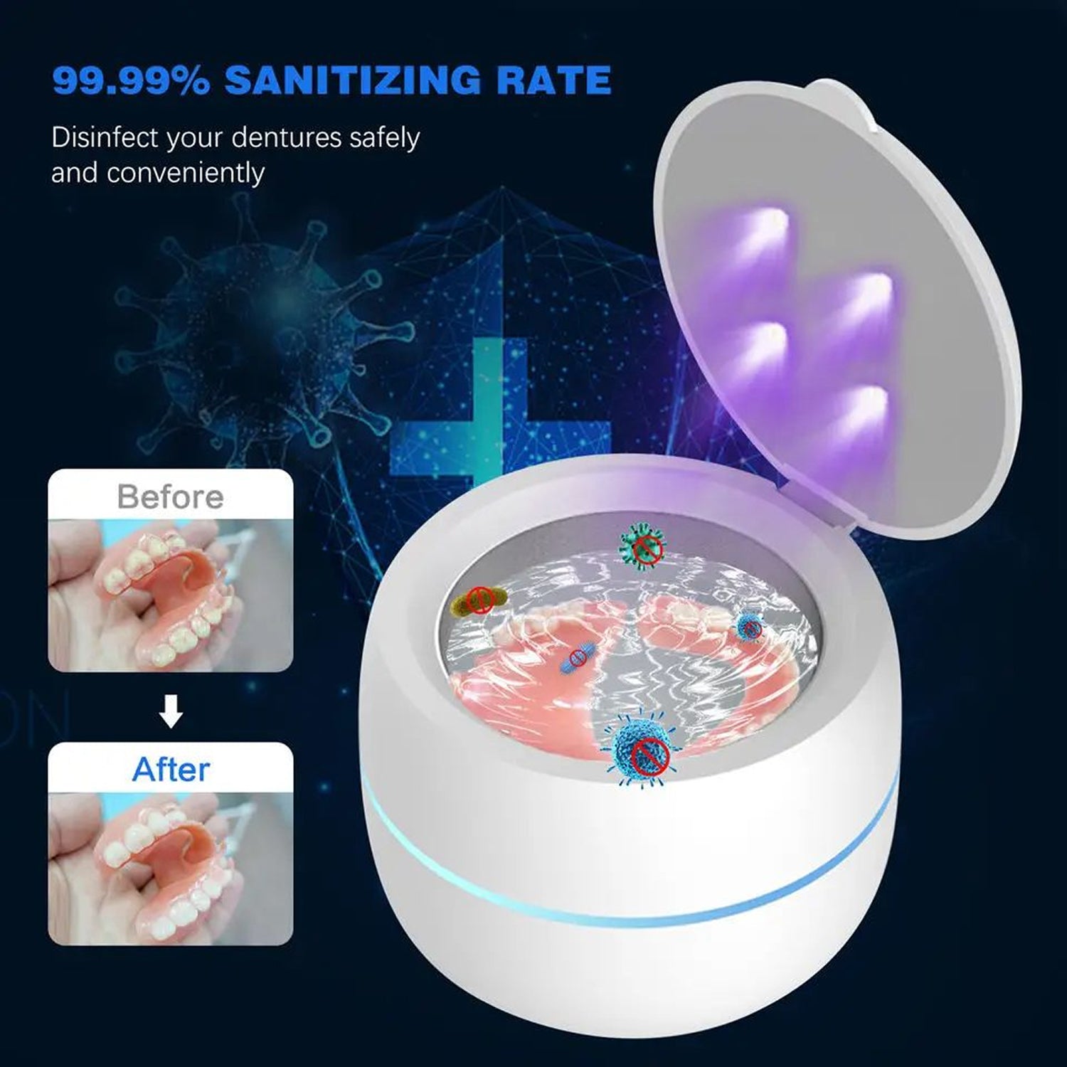 OsicClear Ultrasonic Retainer Cleaner