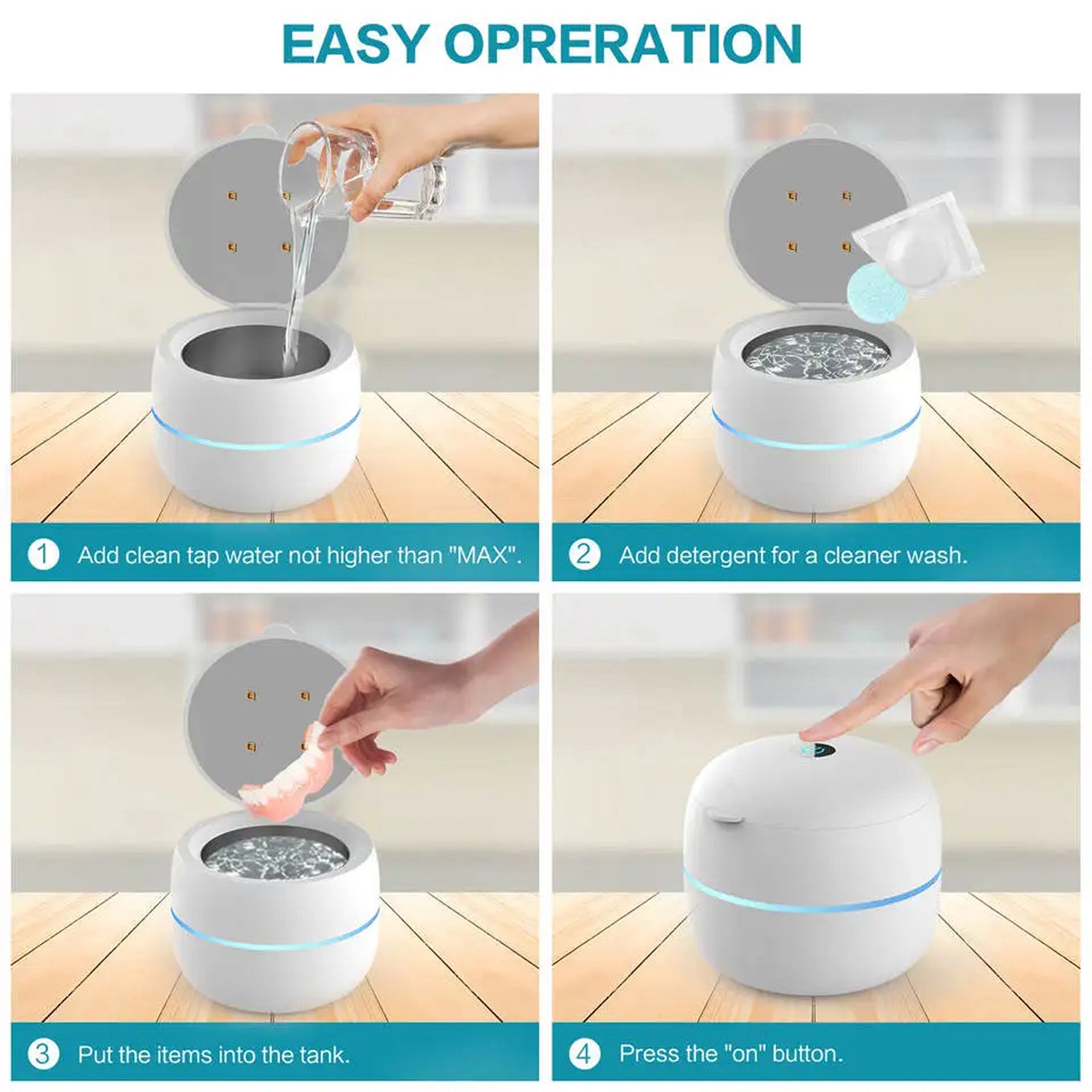 OsicClear Ultrasonic Retainer Cleaner