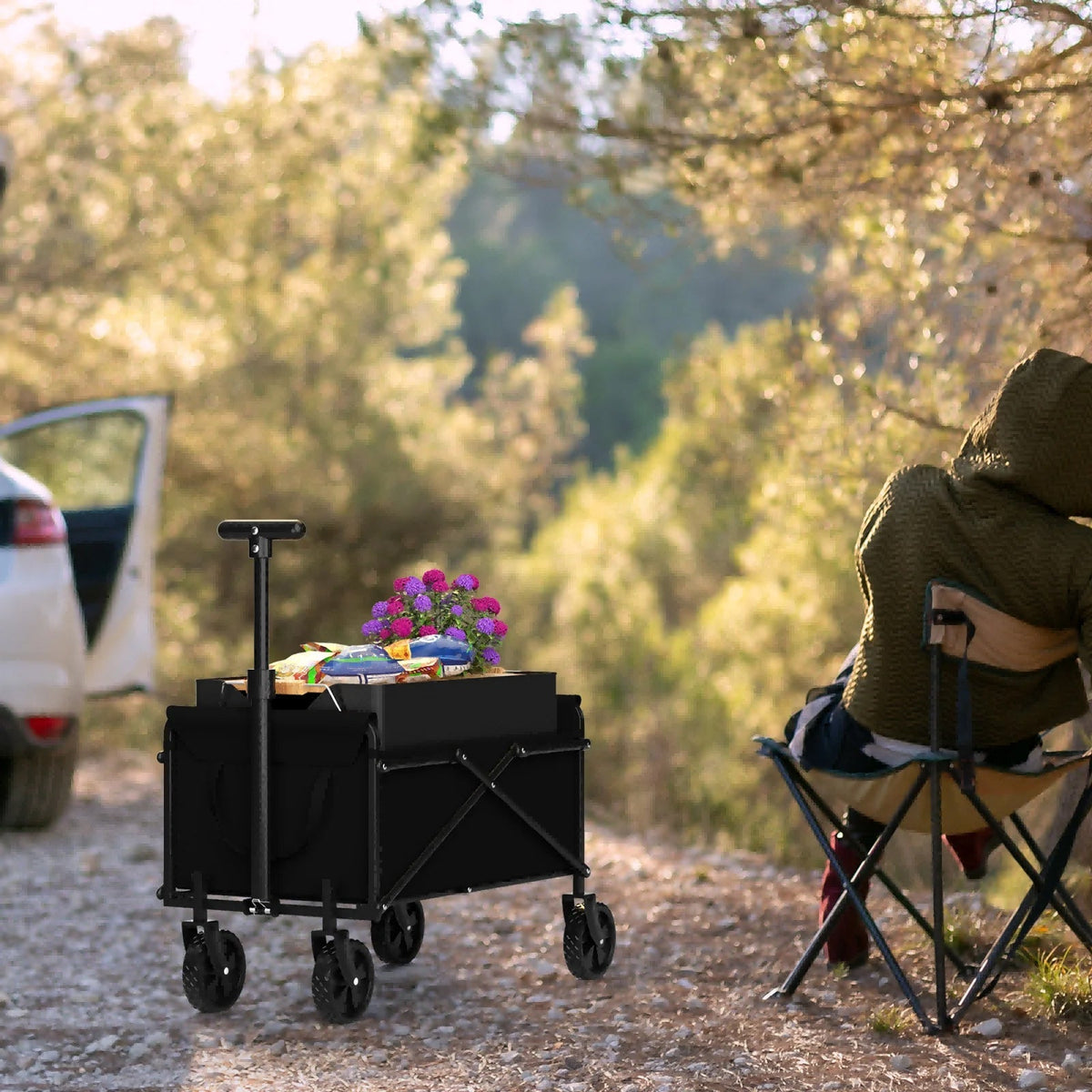 Packwagx Adjustable Telescoping Handle For Any Height