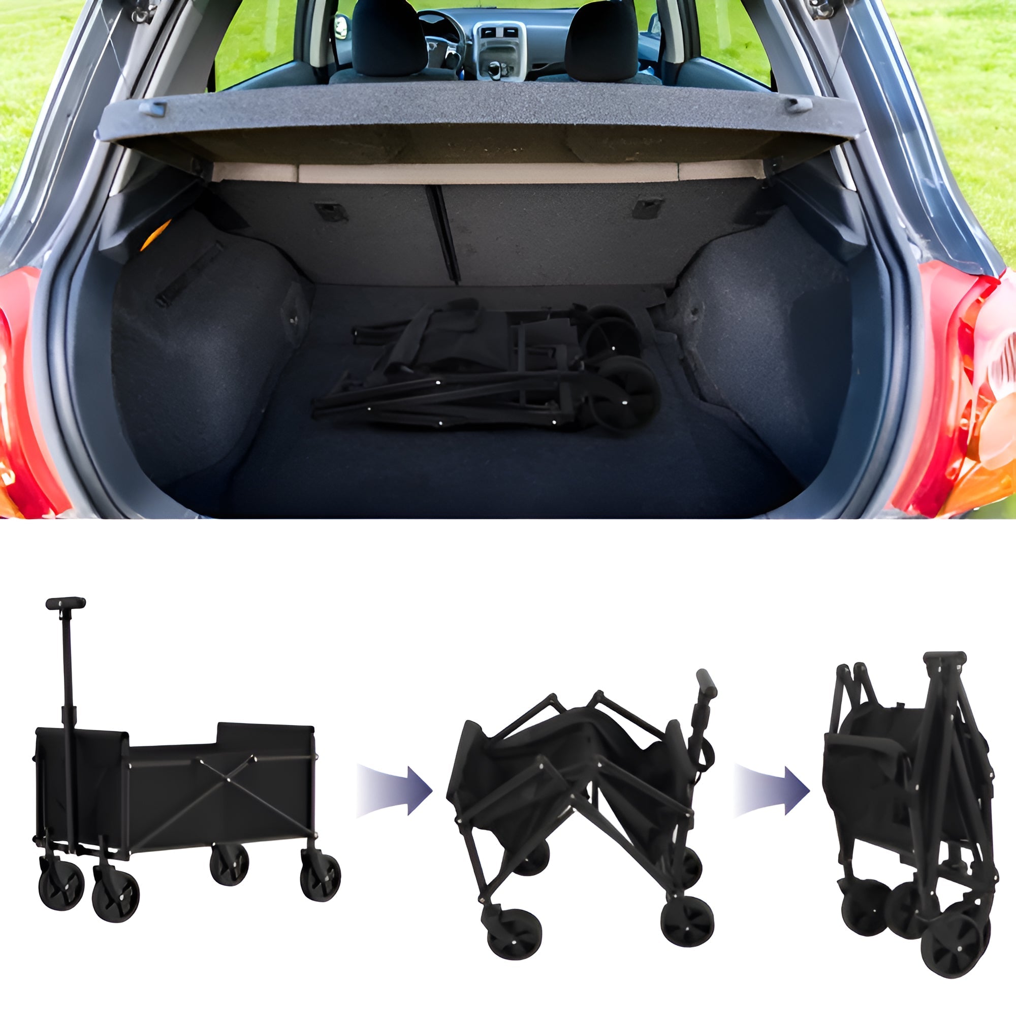 Packwagx Adjustable Telescoping Handle For Any Height
