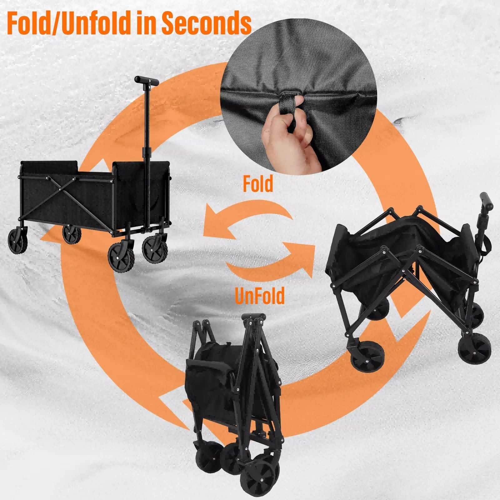 Packwagx Adjustable Telescoping Handle For Any Height