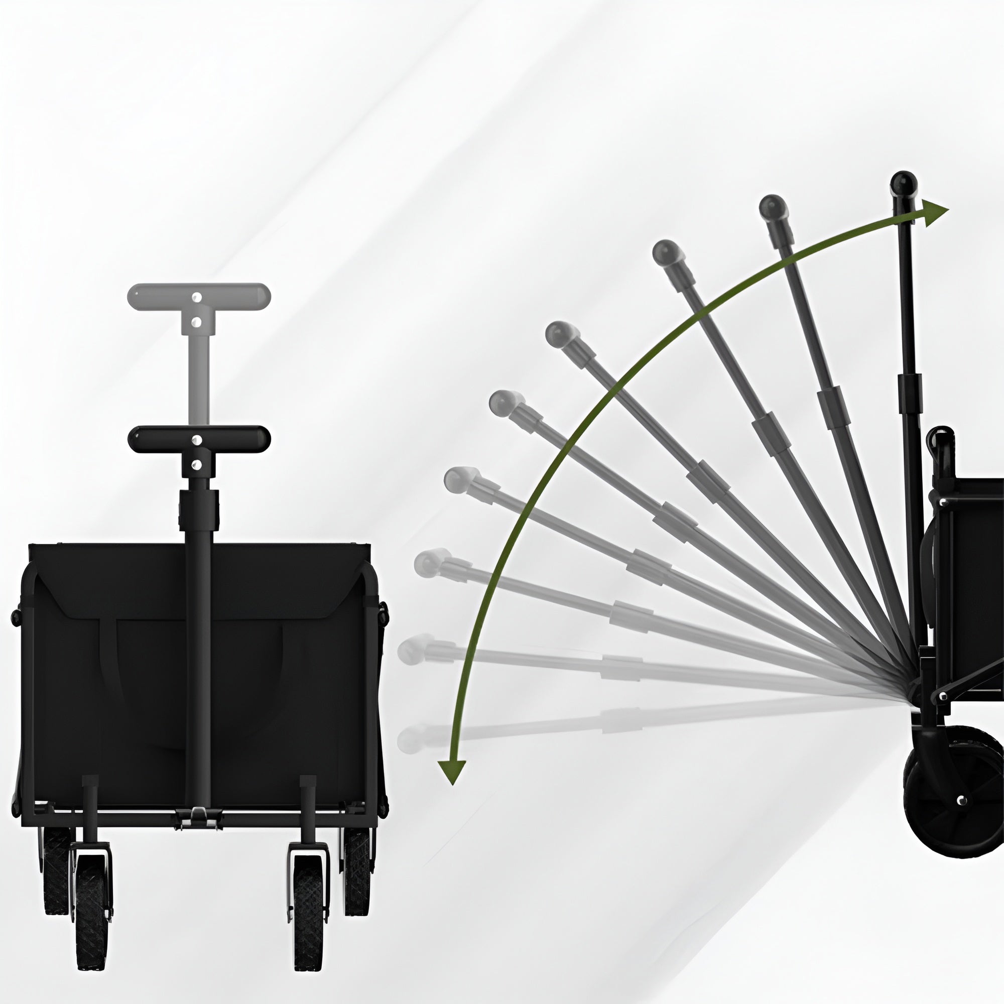 Packwagx Adjustable Telescoping Handle For Any Height