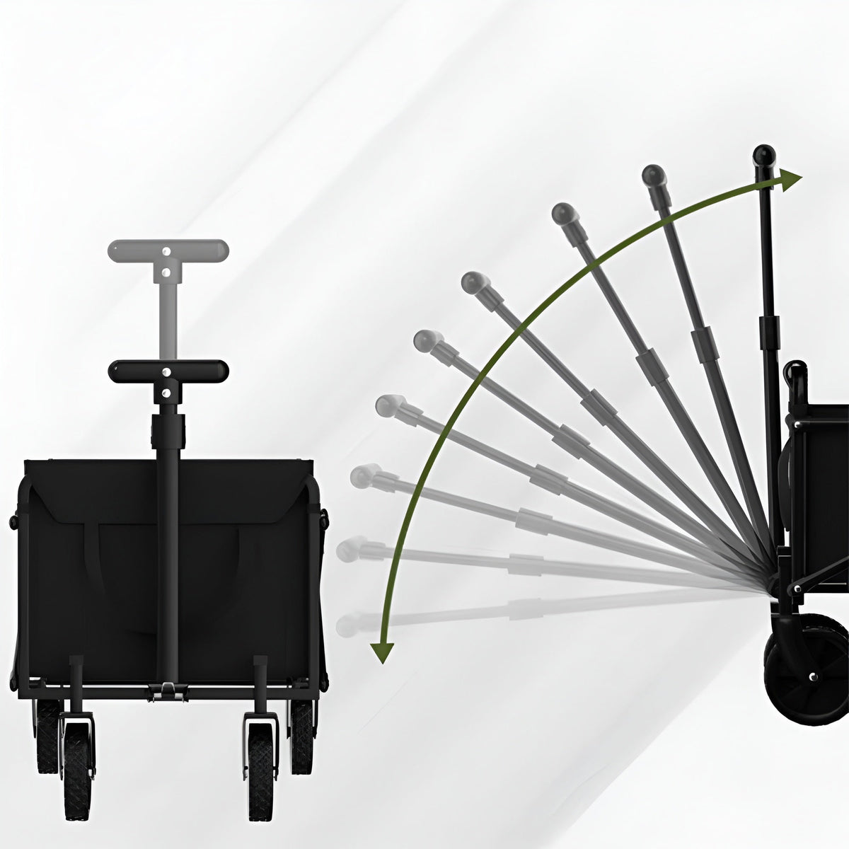 Packwagx Adjustable Telescoping Handle For Any Height