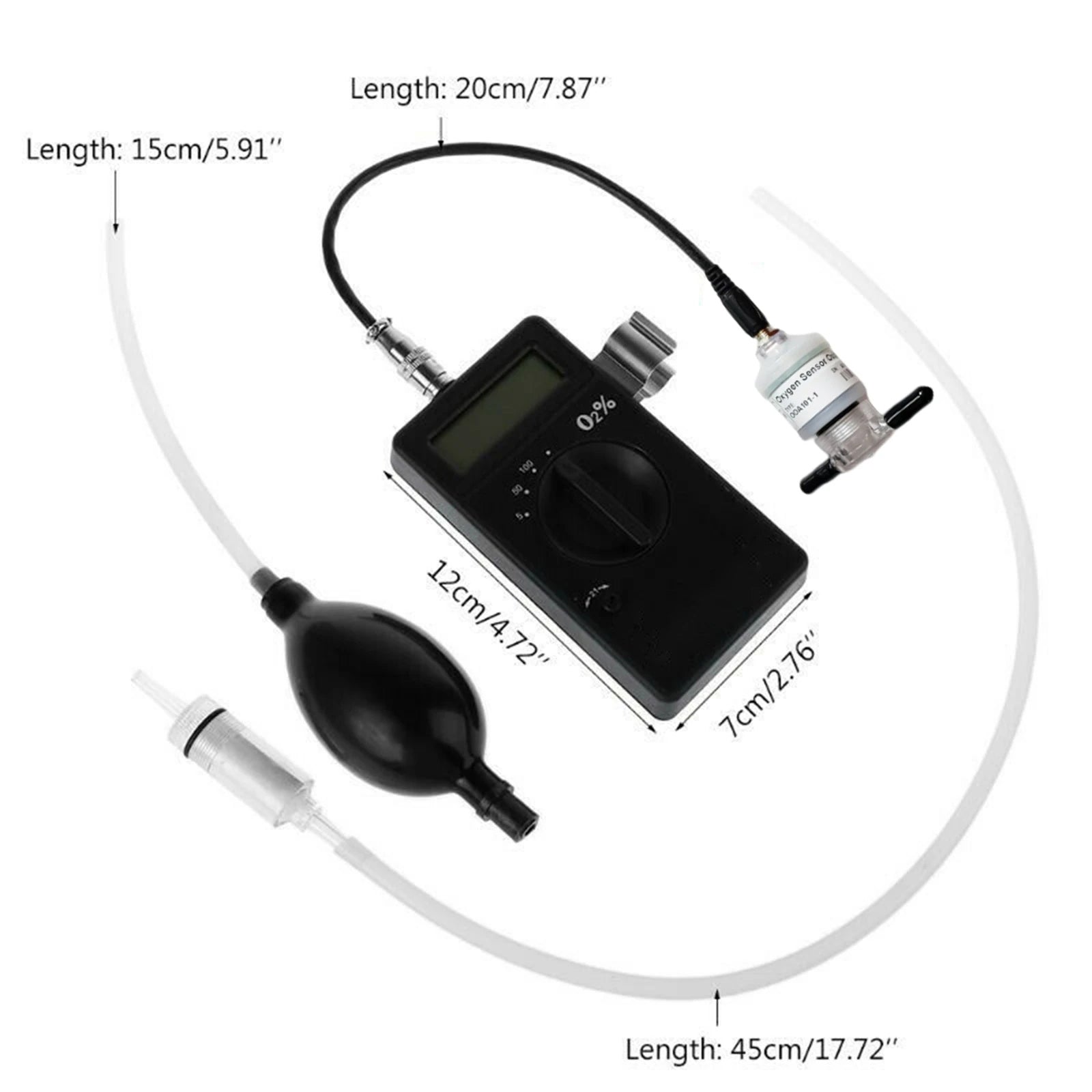 PeteaAir Electrochemical Sensor With ≤0.01% Measurement Error