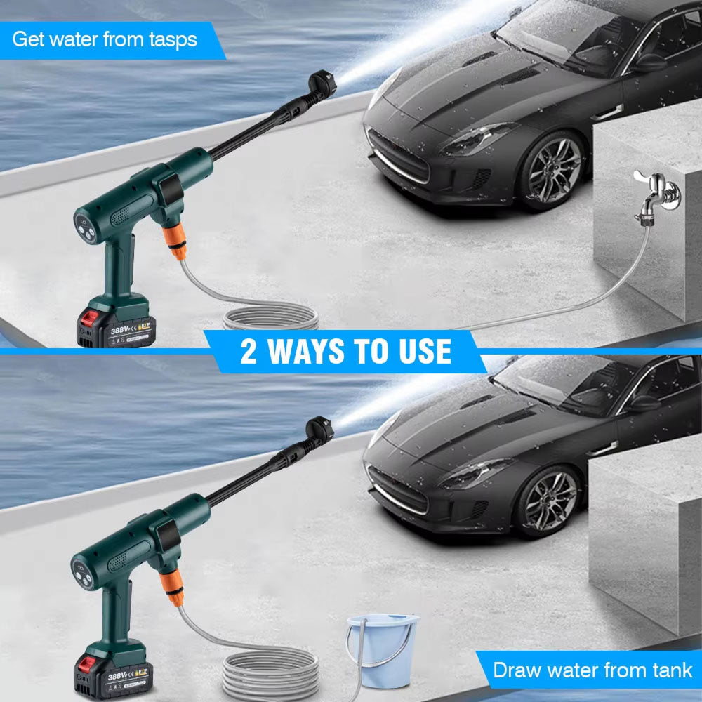 PixWashi Battery Pressure Washer 200 BAR 3500W Brushless 15000mAh Cordless Power